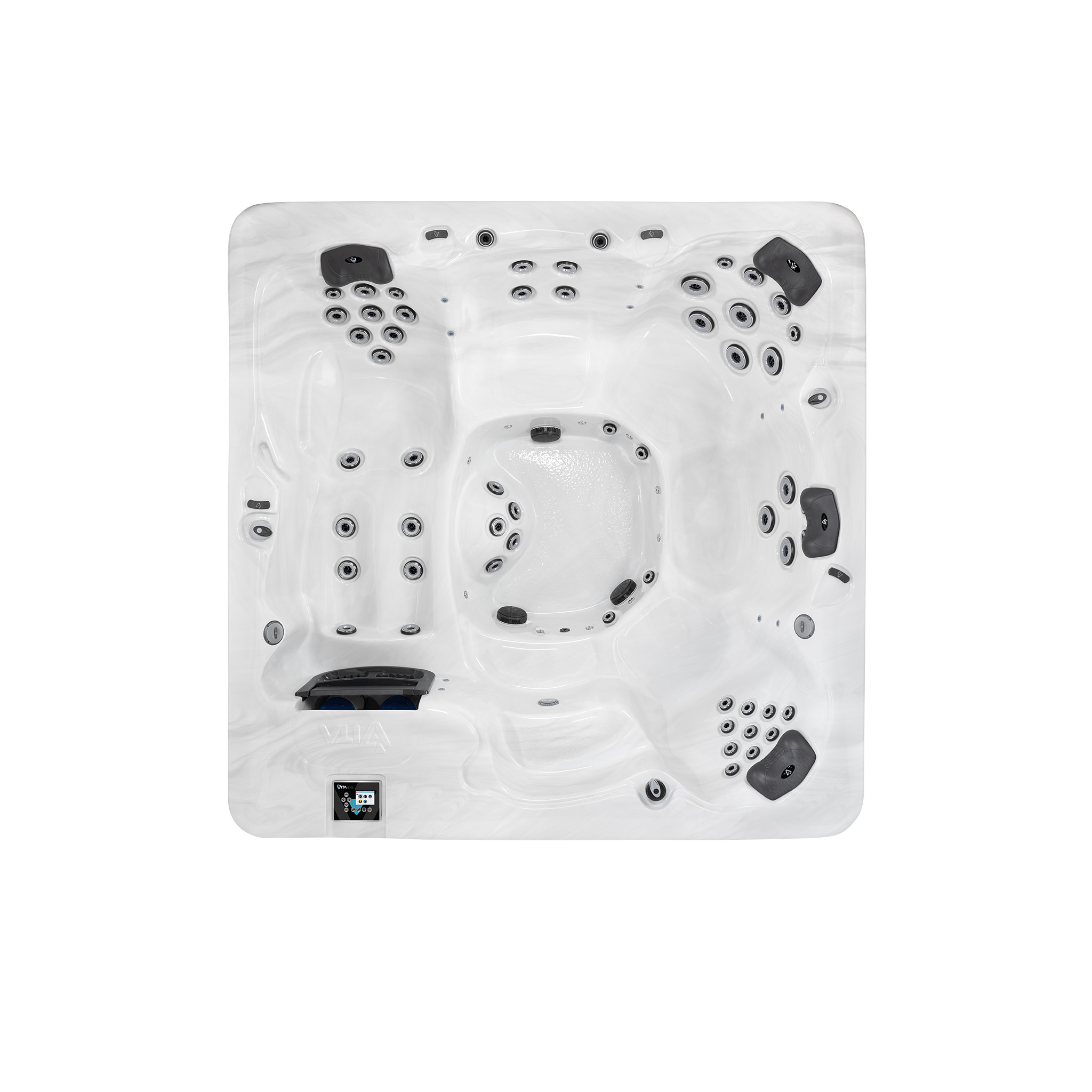 Envie: Large Family 6 Person Hot Tub - VitaSpa