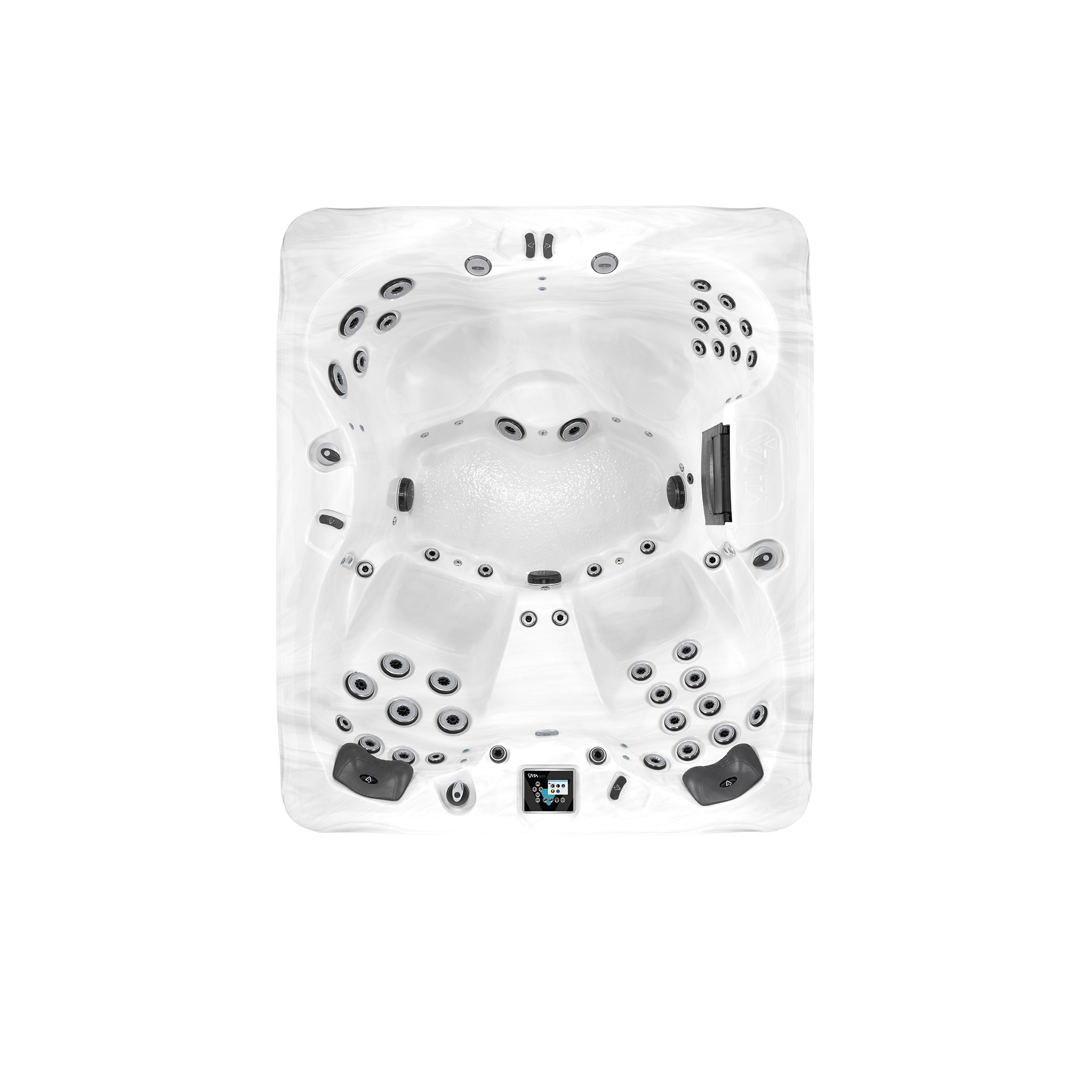 Vitaソフト Joli: Small Couples 4 Person Hot Tub - VitaSpa