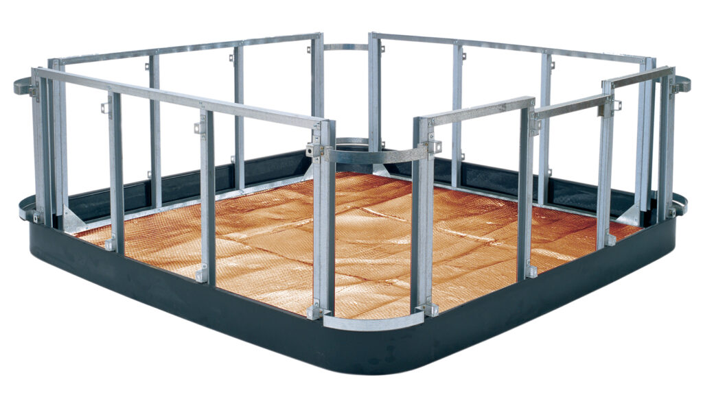 Steel Sub-Structure &amp; Perma-Shield Bottom Pan