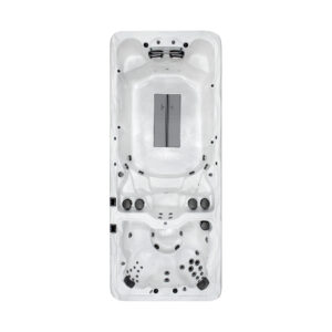 VM8: 18 Foot All in One 8 Seat Swim Spa Hot Tub Combination