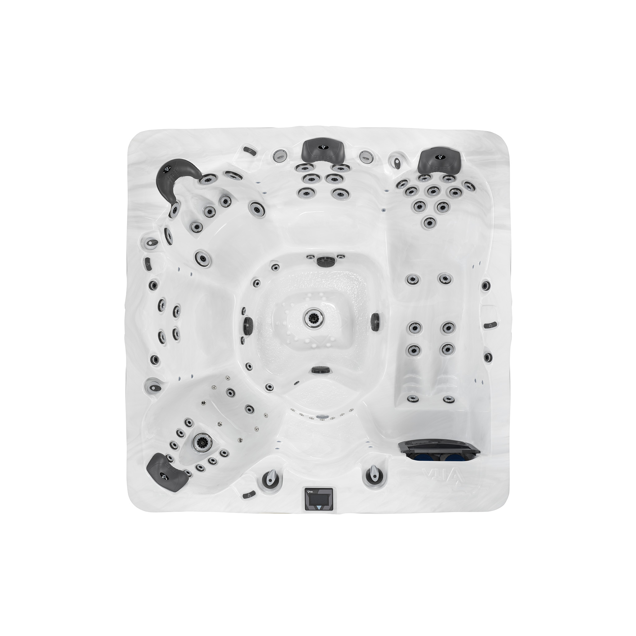 Vivre: Large Family 6 Person Hot Tub - VitaSpa Vivre: Large Family 6 Person Hot Tub - VitaSpa