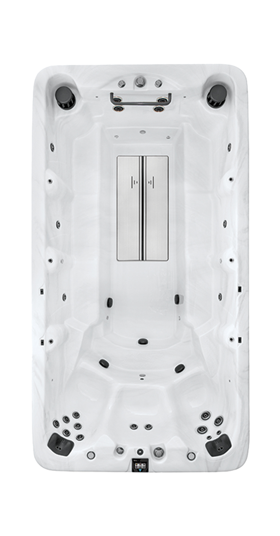 【未使用】スパーレ　H spahare FLSP-14B XB4: 14 Foot Family Exercise 9 Seat Swim Spa - VitaSpa